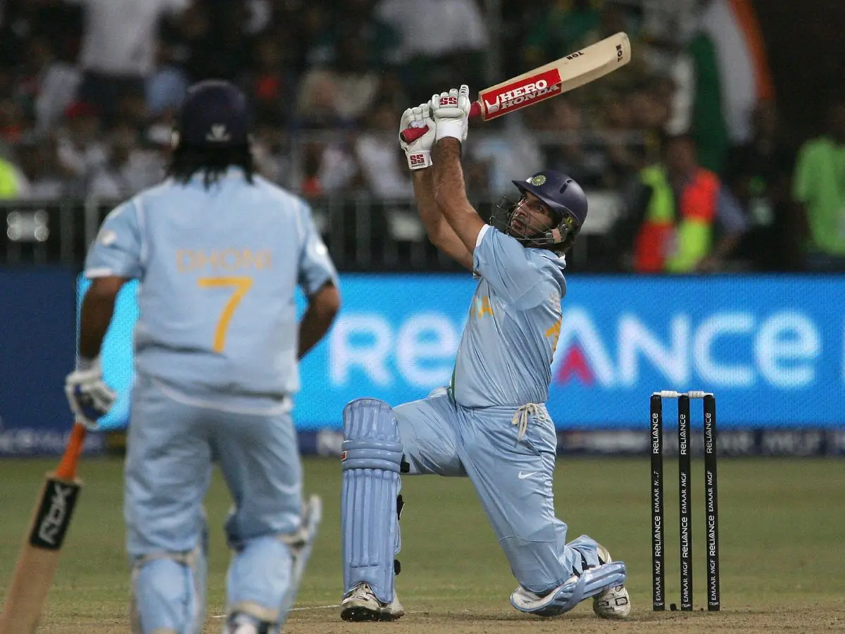 On This Day: Relive Yuvraj Singh’s historic 6 sixes Off Stuart Broad in T20 World Cup On This Day: Relive Yuvraj Singh’s historic 6 sixes Off Stuart Broad in T20 World Cup
