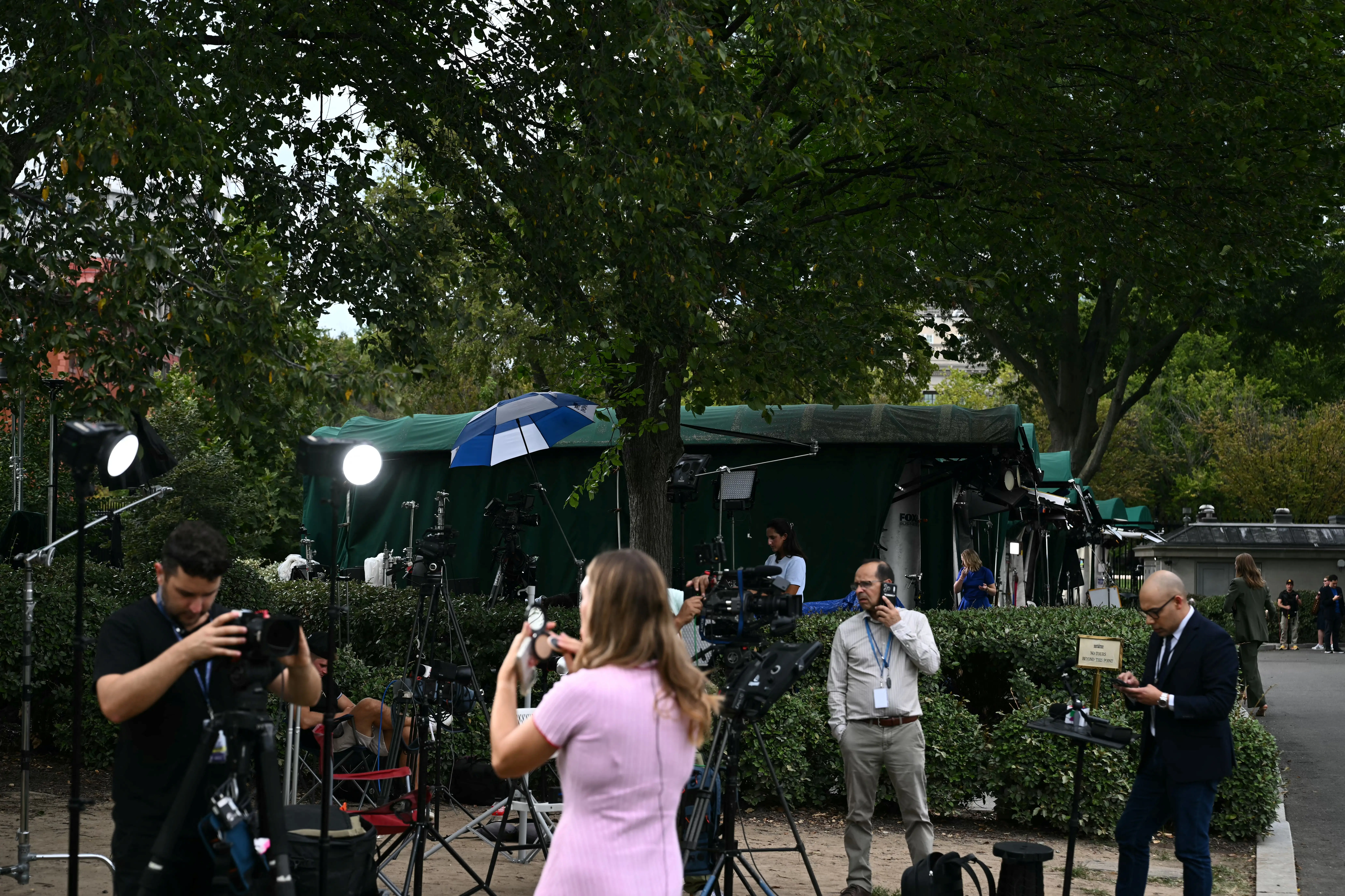 After Trump ban, CNN, MS NOW denied access to White House grounds
