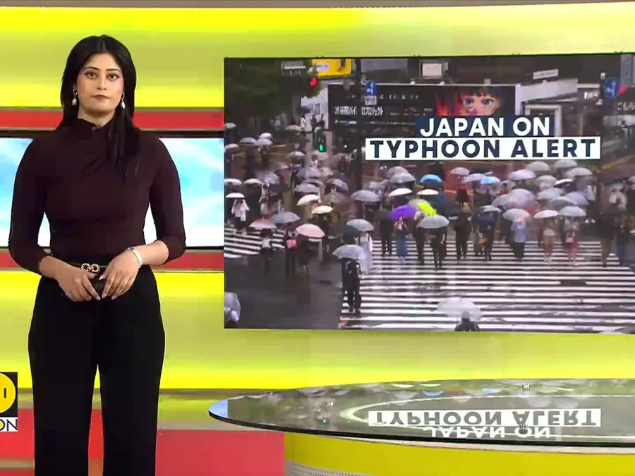 Typhoon Dujuan nears Tokyo: Record rainfall warning as 275+ flights cancelled 