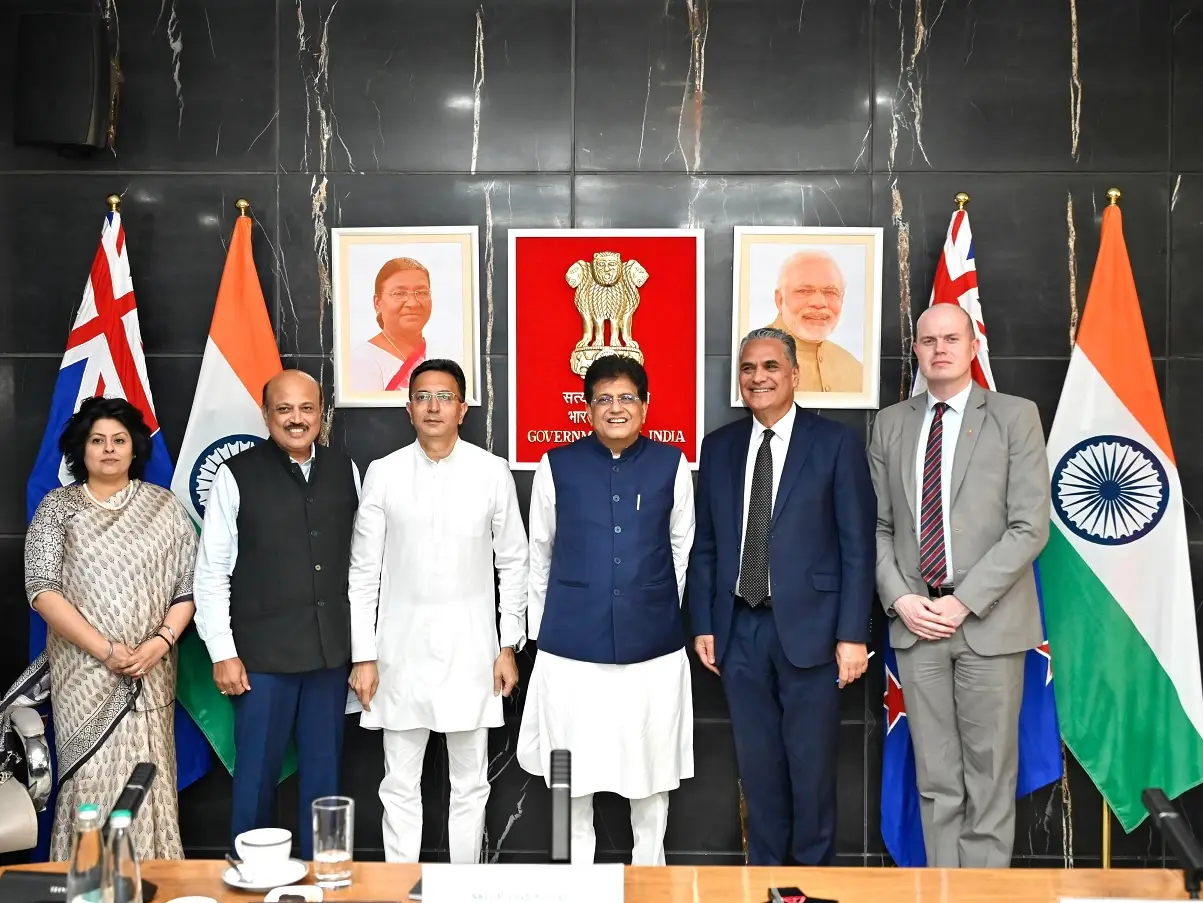 India-New Zealand trade deal to take effect on Dussehra, 20 October India-New Zealand trade deal to take effect on Dussehra, 20 October