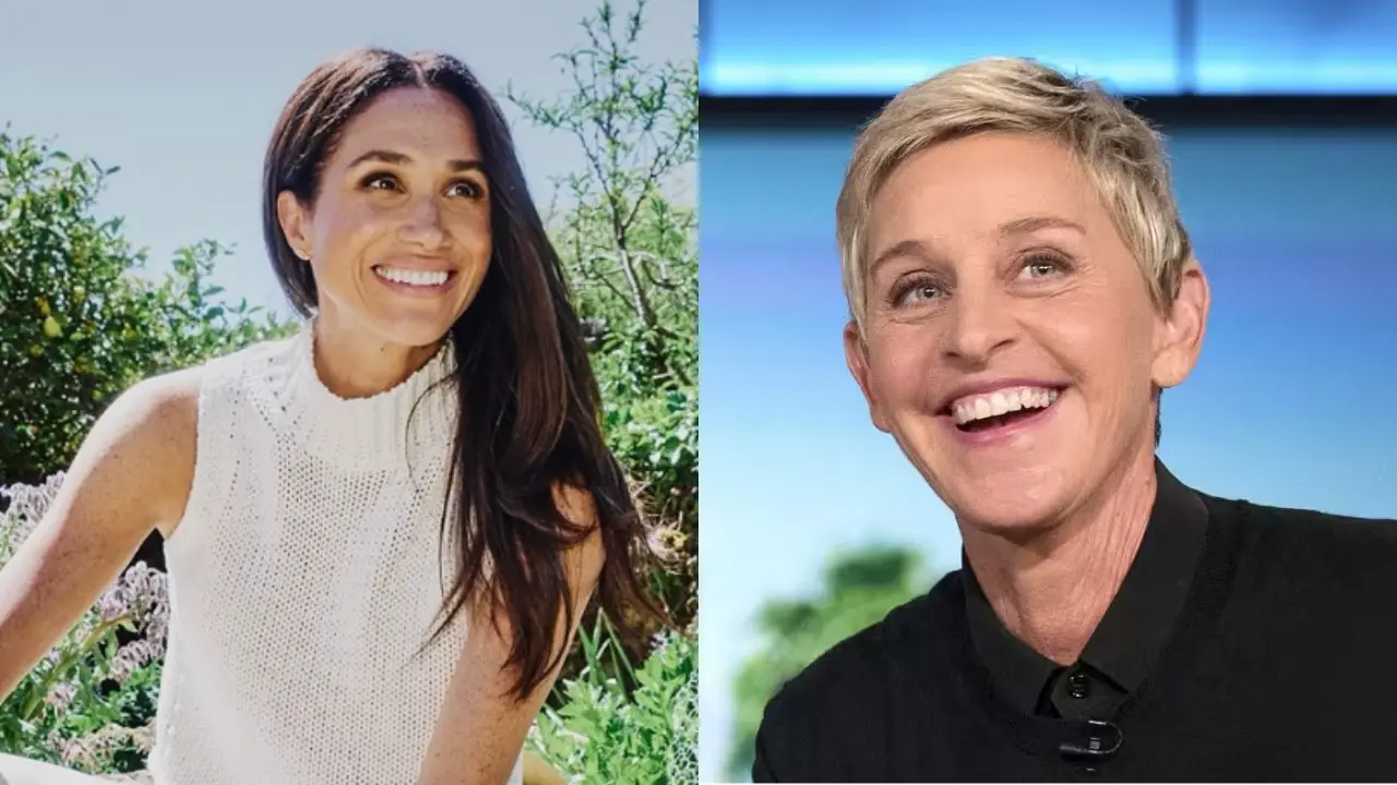 Meghan Markle spotted in the UK for the first time since moving back with Prince Harry, meets Ellen DeGeneres