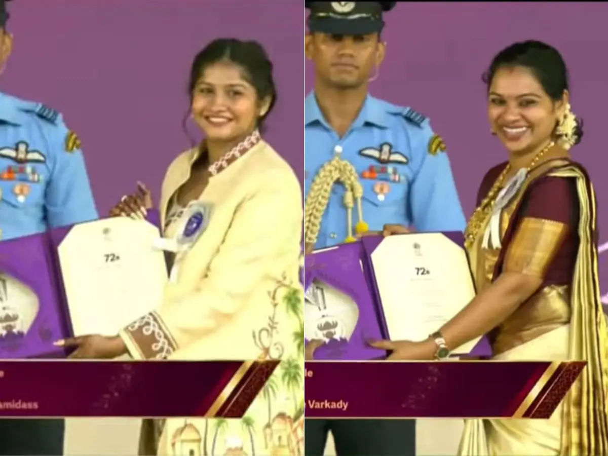 Best Supporting Actress- Roopashree Varkady and Sachana Namidass