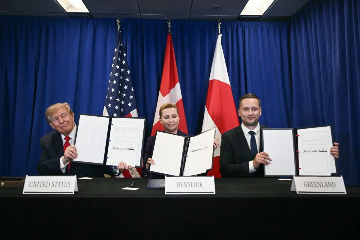 Trump signs Greenland security deal with Denmark, paving way for two new US military bases
