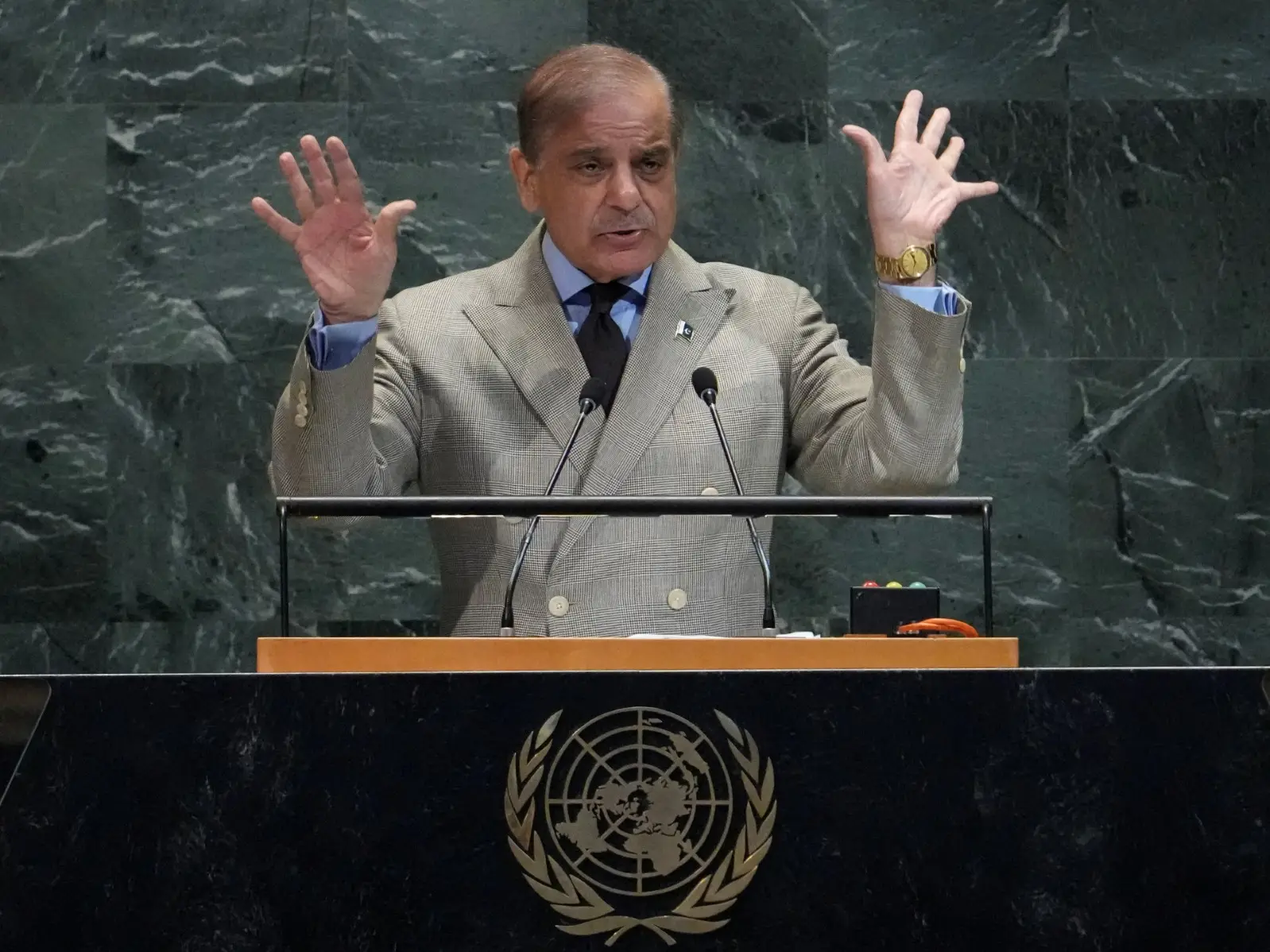 'What kind of confession is this?': Pakistan PM Shehbaz Sharif’s 'terrorists would be roaming New York' remark goes viral, raises alarm online. Watch 'What kind of confession is this?': Pakistan PM Shehbaz Sharif’s 'terrorists would be roaming New York' remark goes viral, raises alarm online. Watch