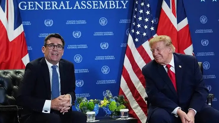 Trump calls UK PM Burnham 'natural business person' but criticises 'terrible' Chagos deal