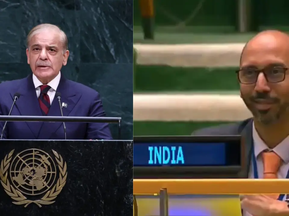 WATCH | As Shehbaz Sharif claims Pakistan’s ‘victory’ during 2025 conflict, Indian diplomat R Srinivas laughs at UN