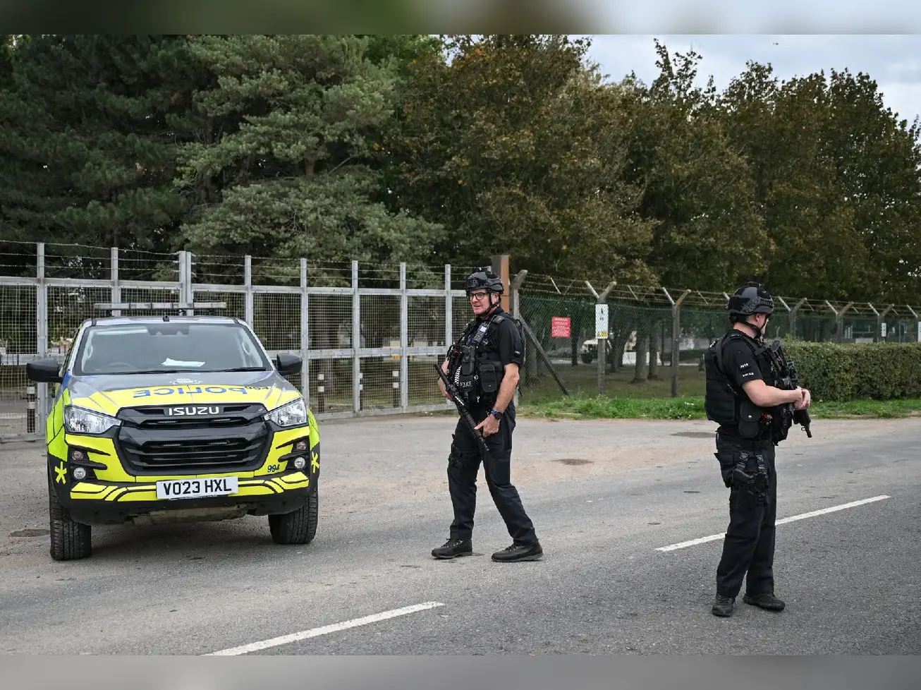 ‘Terror suspects arrested near UK air base were looking to do big damage’: Trump