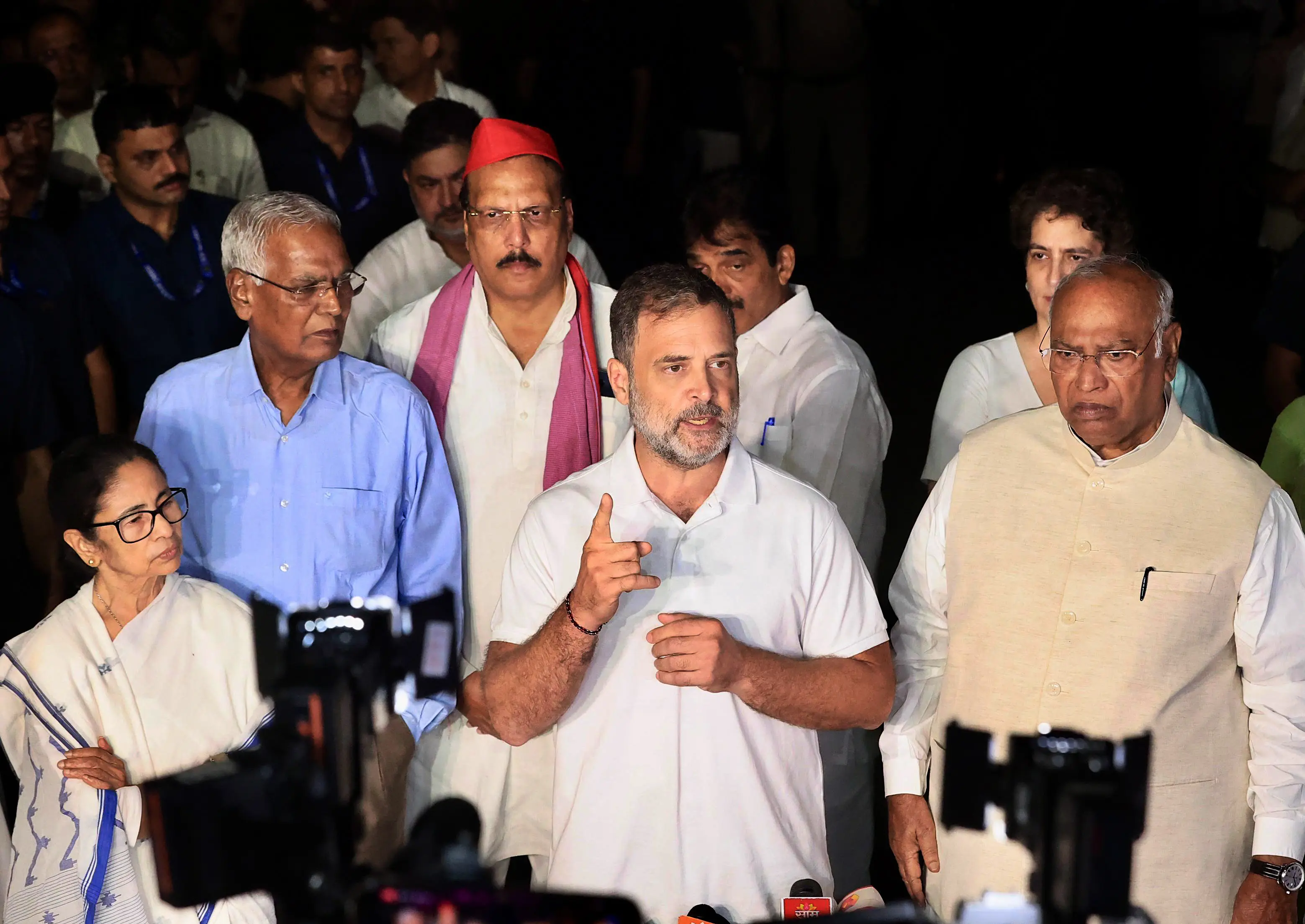 Rahul Gandhi calls Modi, Shah ‘cowards’ amid CJP protest crackdown in Delhi