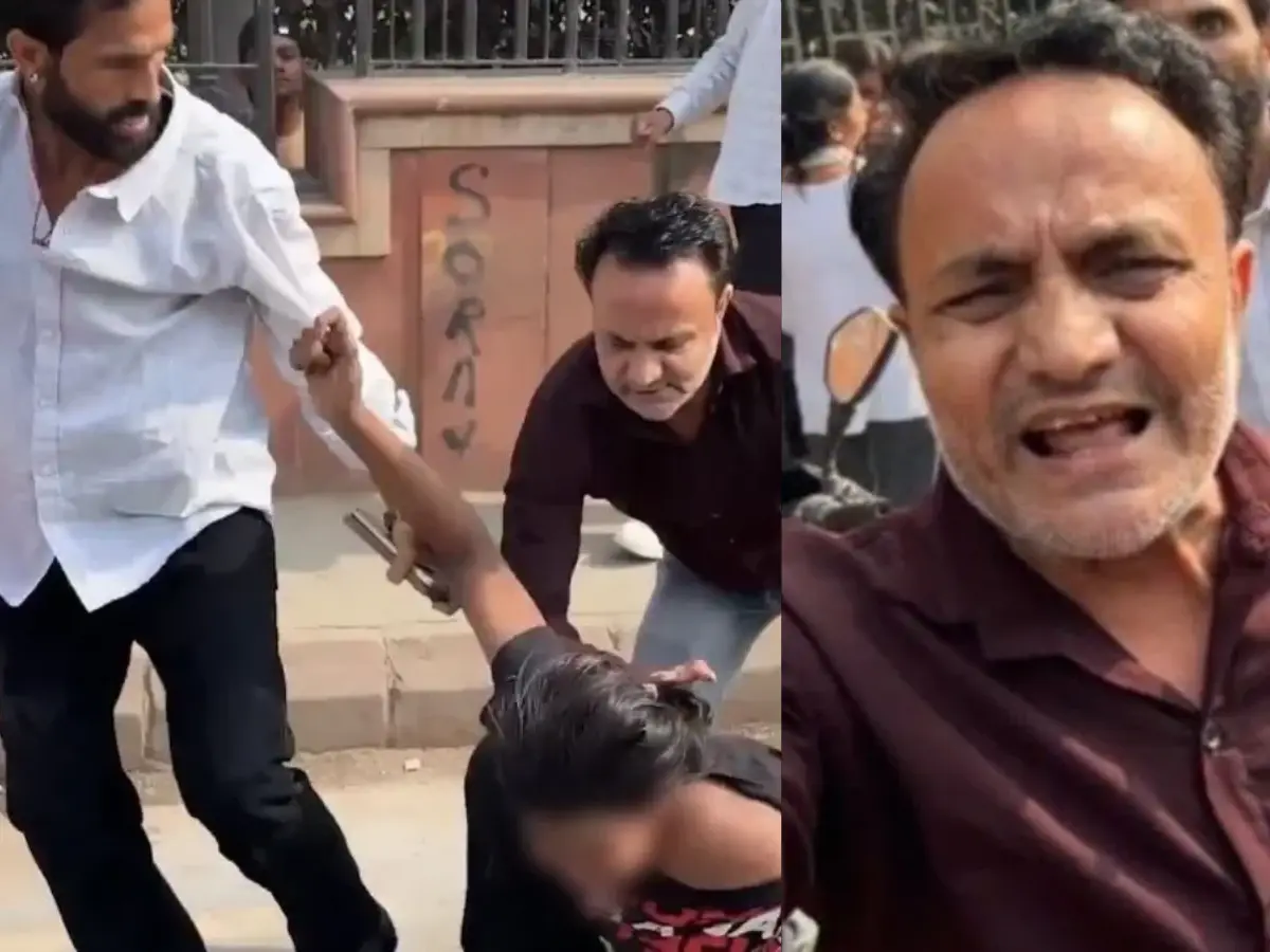 Delhi Police arrest 4 men seen in viral video allegedly assaulting women protesters during CJP protest