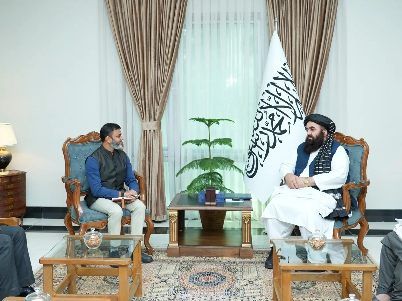 Afghan FM Muttaqi to CdA Yatin Patel: We attach importance to relations with India