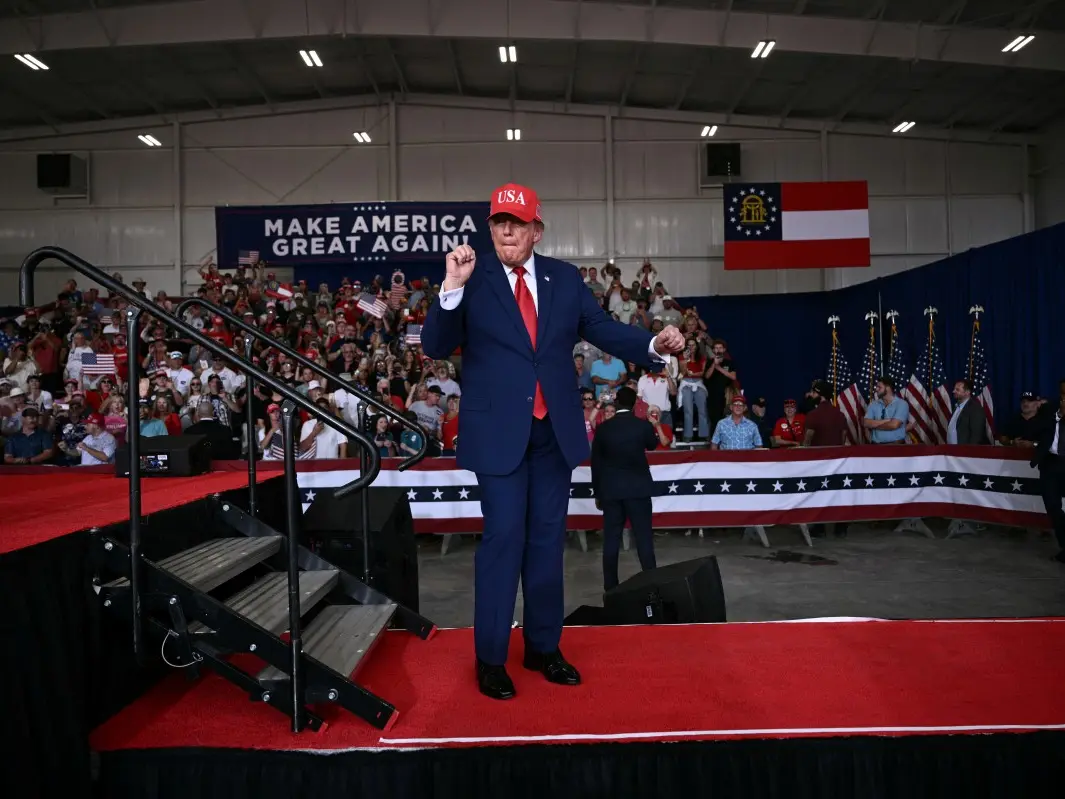 ‘Pee-wee Herman’: Trump mocks Jon Ossoff’s appearance at Georgia rally, repeats false claim about El-Sayed