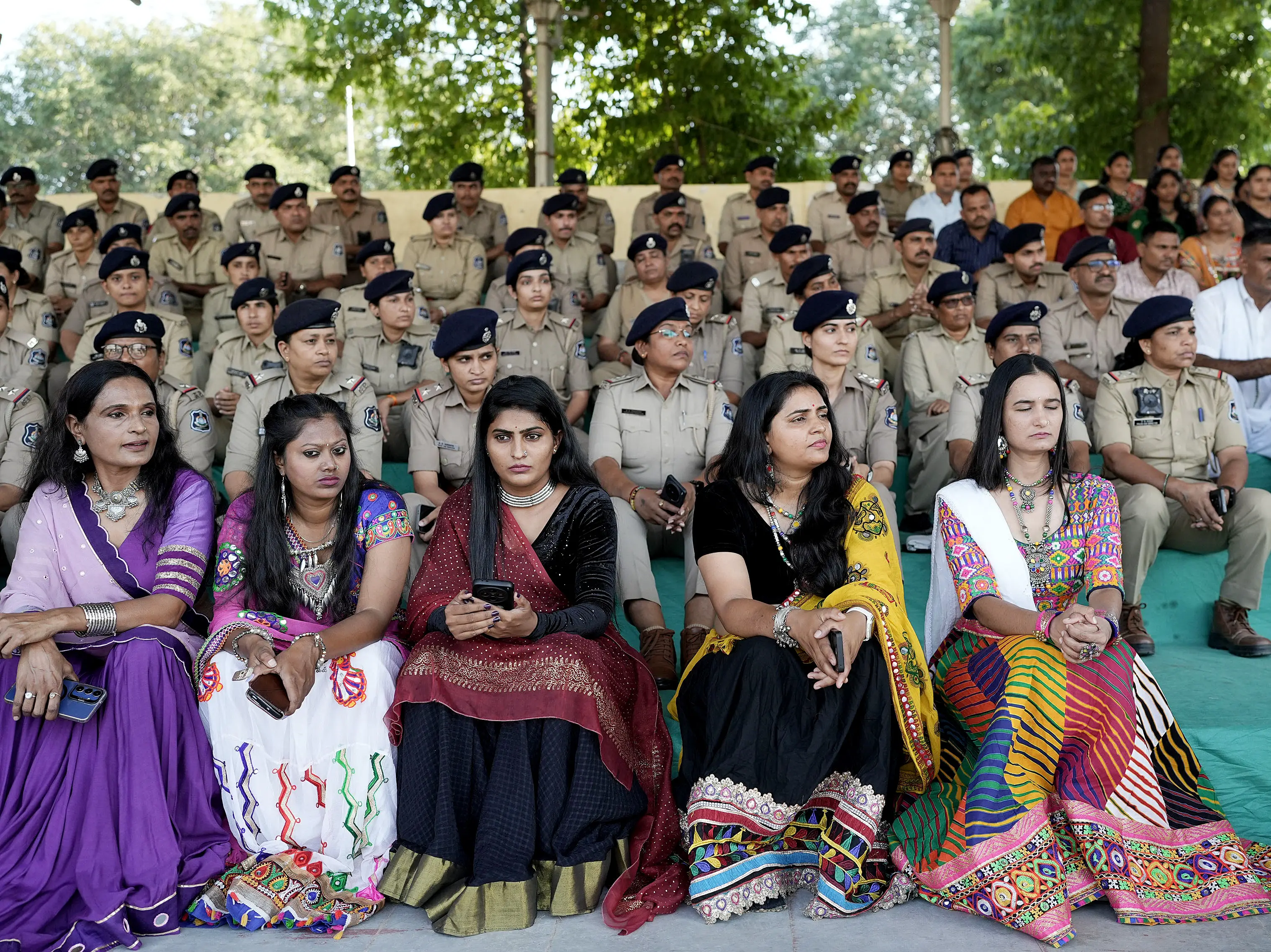 'We feel like Mr India': Gujarat’s undercover SHE team guard garba nights at Navratri