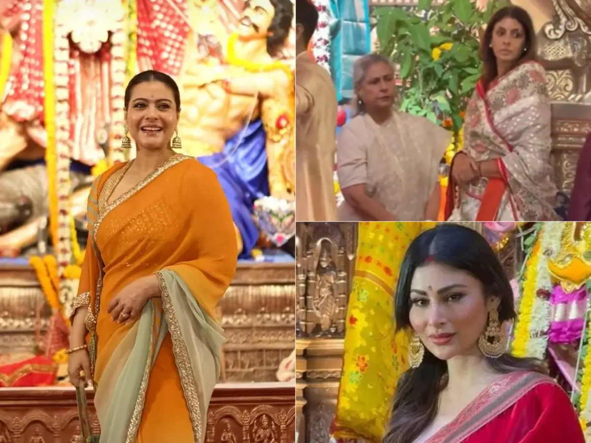 Durga Puja 2026: Kajol, Jaya Bachchan, Mouni Roy and other celebs bring festive glam to pandals