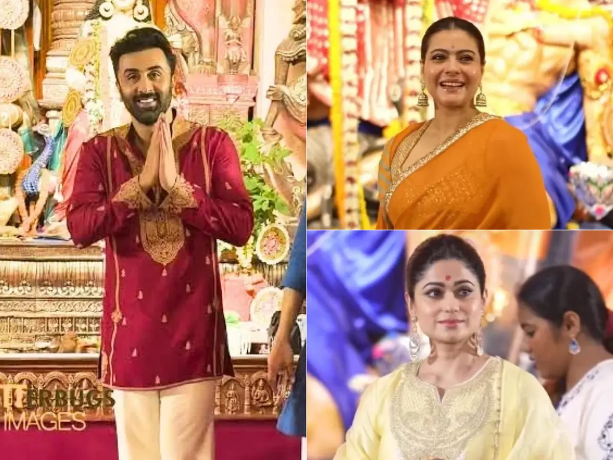 Durga Puja 2026: Ranbir Kapoor, Kajol, Jaya Bachchan, and other celebs bring festive glam to pandals