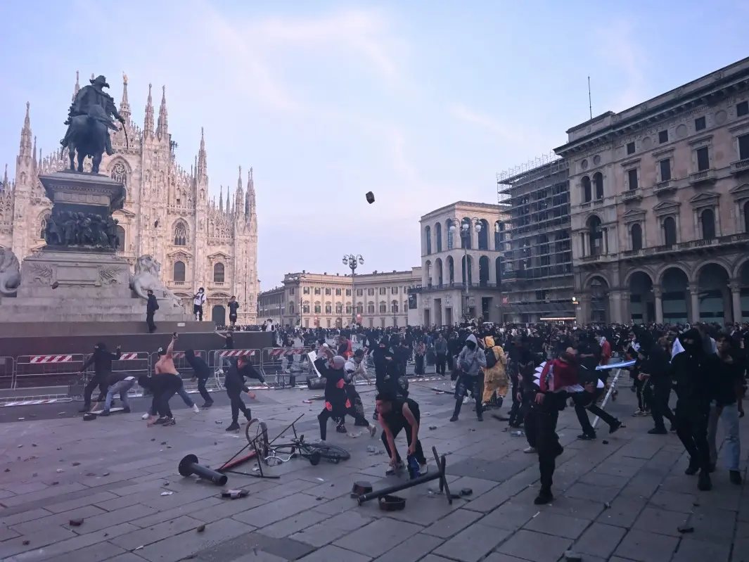 After France unrest, Italy tightens security amid violent protests in Milan