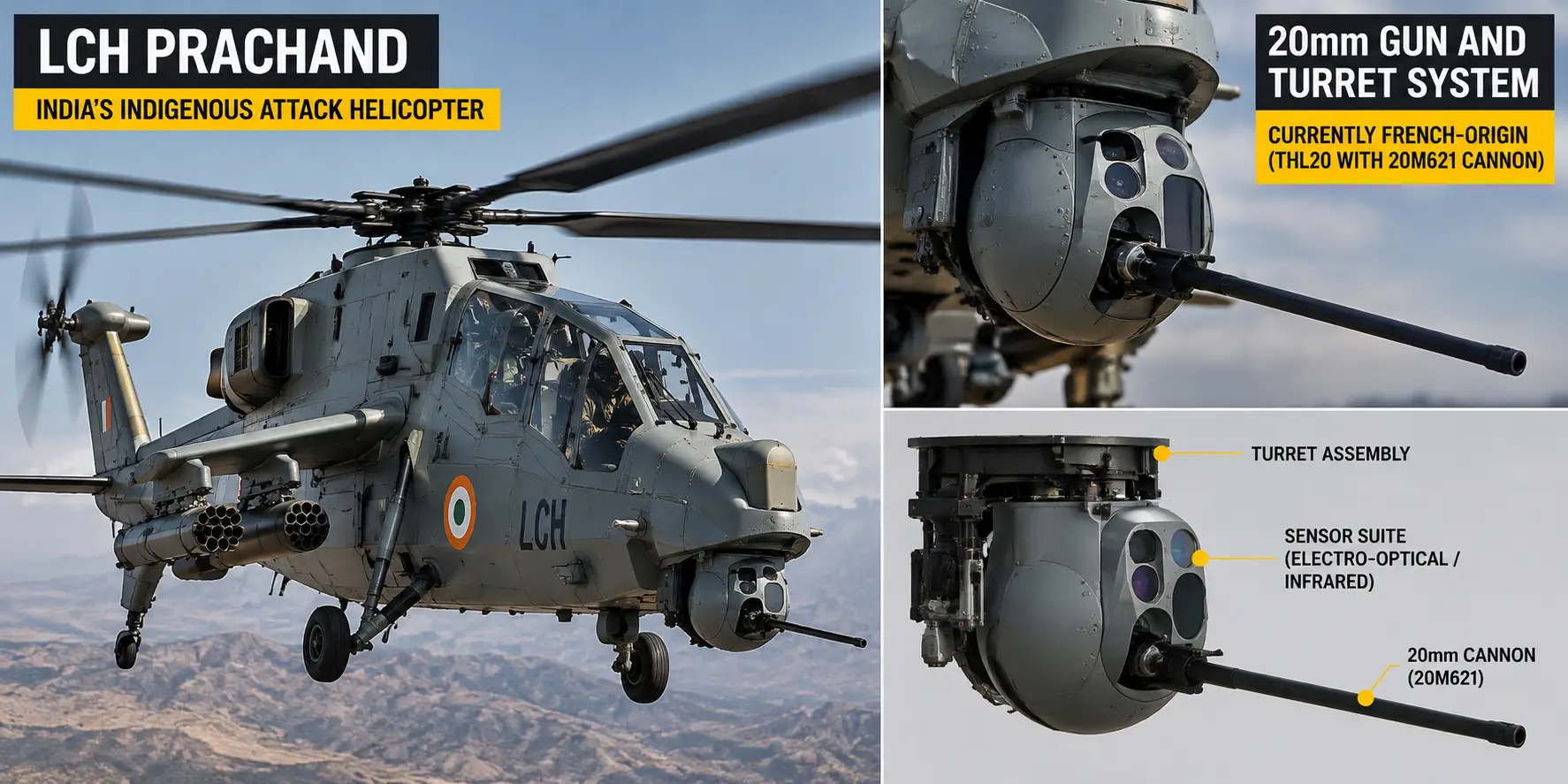 India to develop first indigenous aviation gun for Prachand, Rudra attack helicopters, SSS Defence CEO confirms