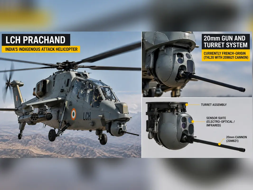 India to develop first indigenous aviation gun for Prachand, Rudra attack helicopters, SSS Defence CEO confirms