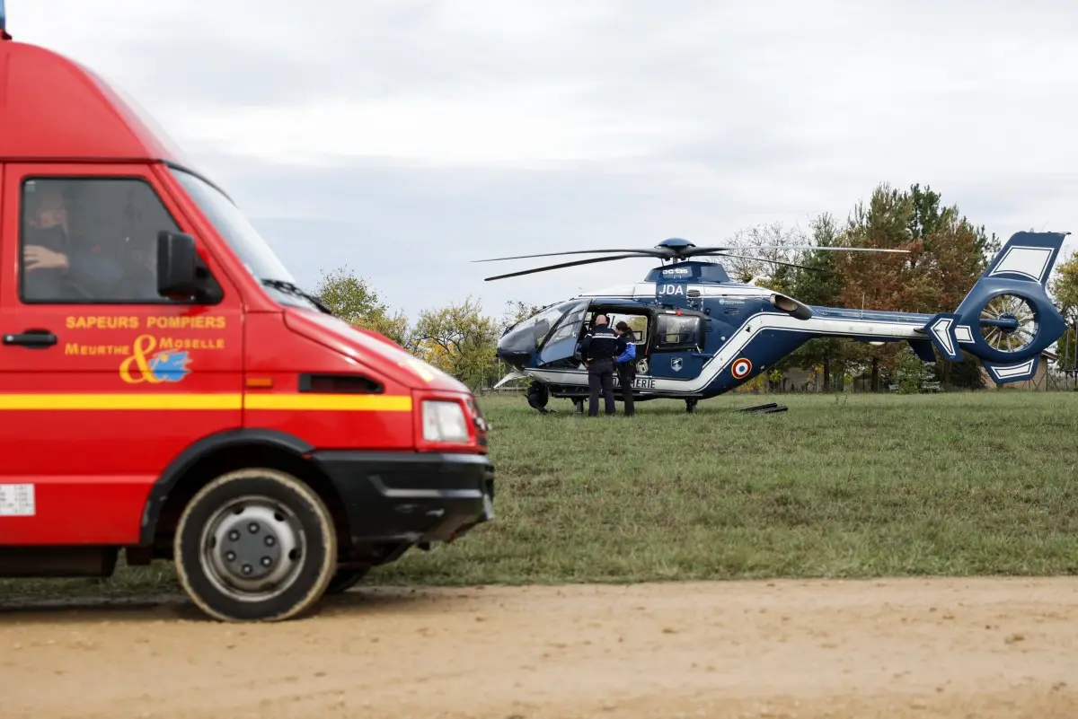 French military plane crashes in northeast France, one dead