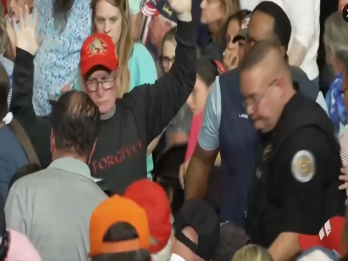 'That was great, who threw that punch?': Trump asks as protester punched at rally