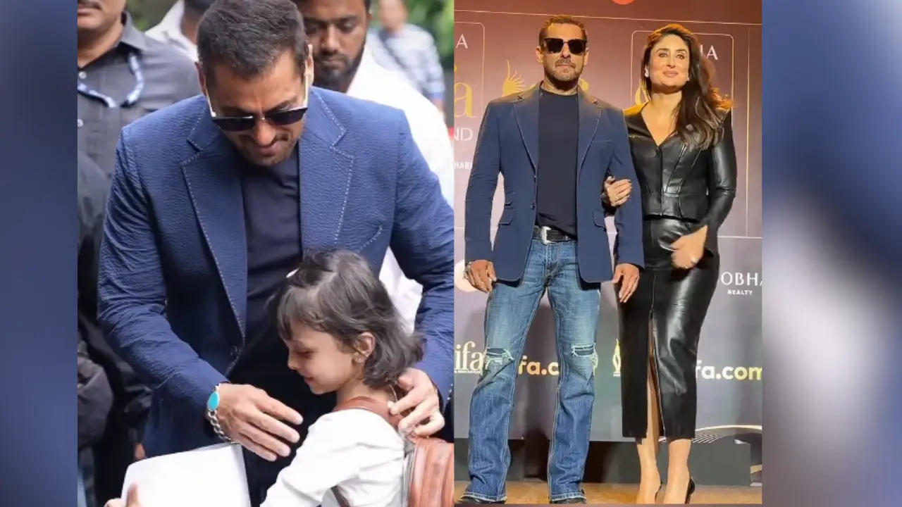 IIFA 2026: Salman Khan warns paps, kisses little fan and hugs Kareena Kapoor at press conference