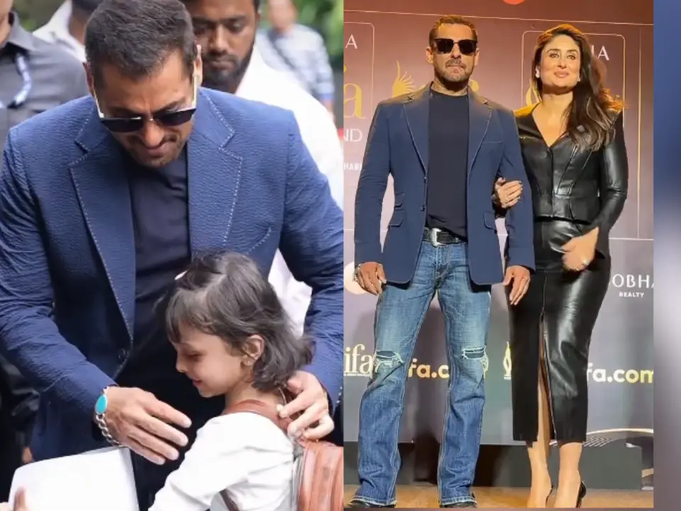 IIFA 2026: Salman Khan warns paps, kisses little fan and hugs Kareena Kapoor at press conference