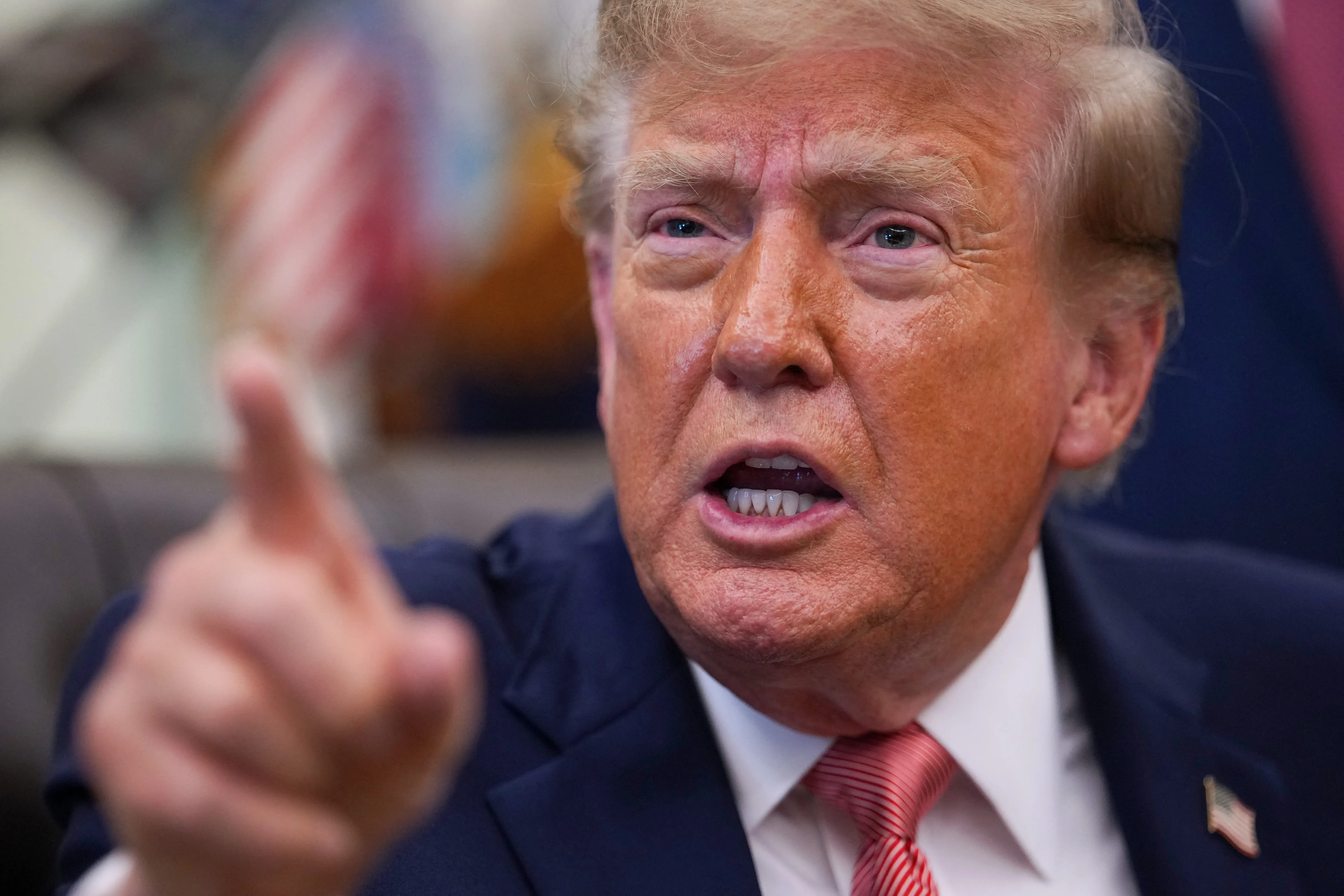 ‘Fake hits, mines’ in Hormuz? Trump accuses Iran of driving up oil prices ahead of US midterms