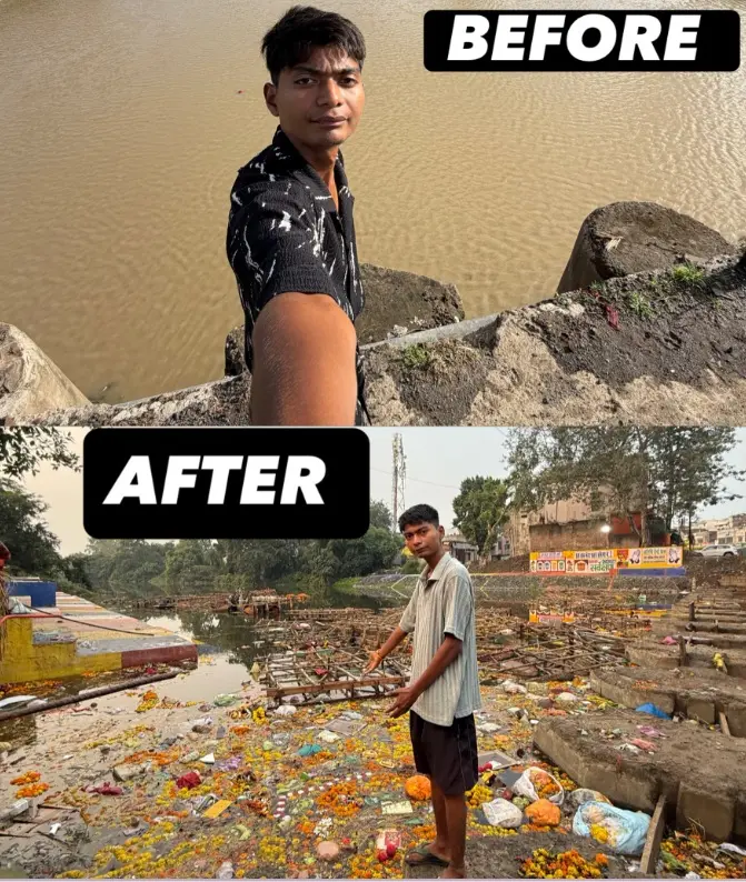 One man, 8 months of work, and a river dirty again: Why Bittu Tabahi may quit