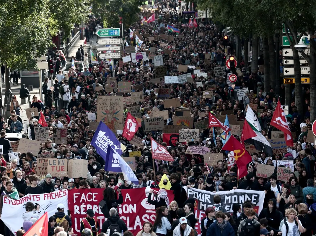 France protests: 135 arrested, weapons seized as fresh demonstrations erupt amid heavy security