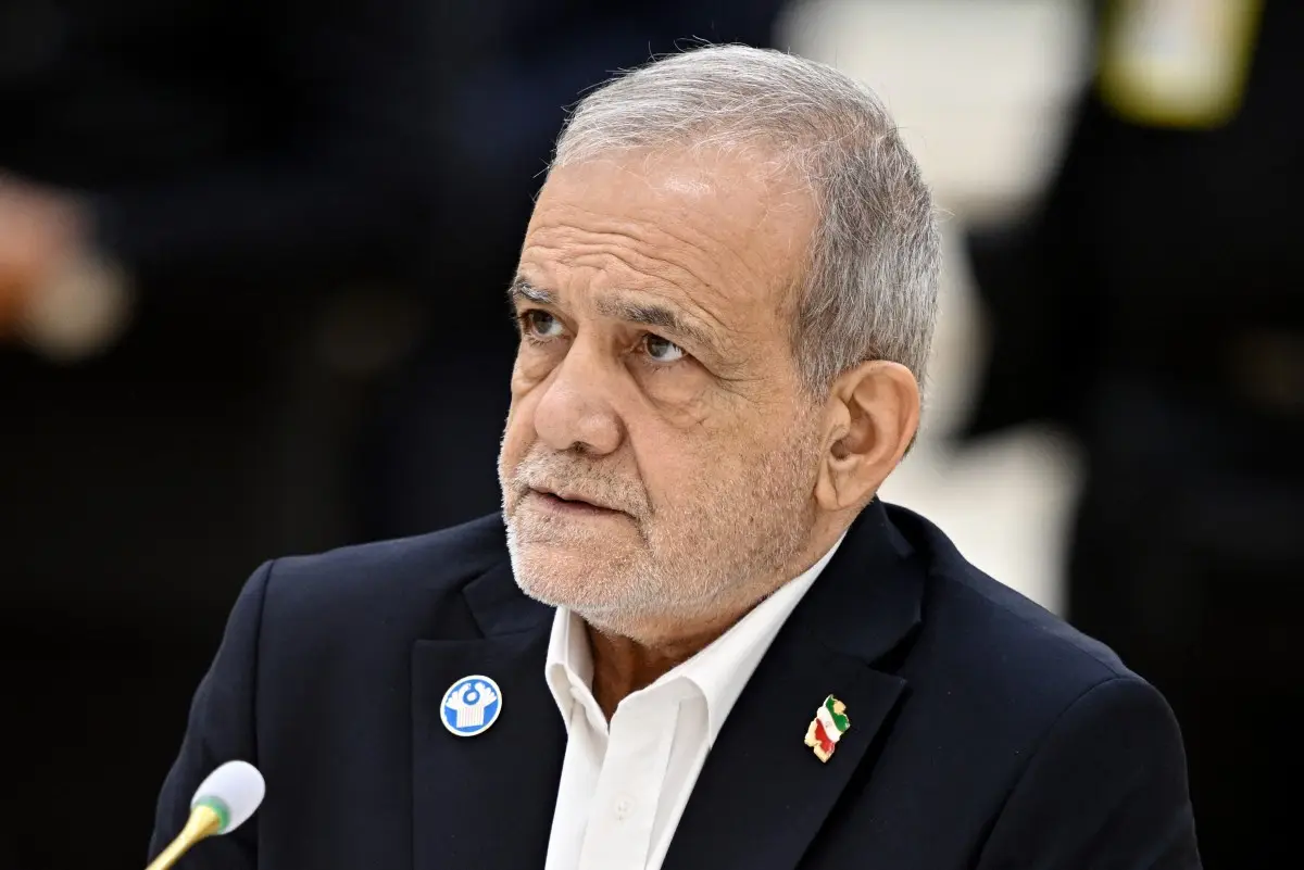 Pezeshkian says Iranians ‘struggling to put food on the table’ as war with US drags on