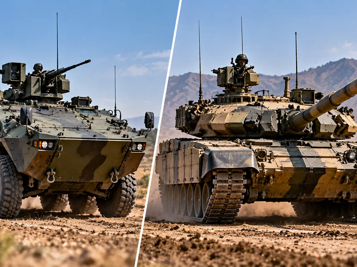 Armoured vehicles vs main battle tanks: What is the real difference?