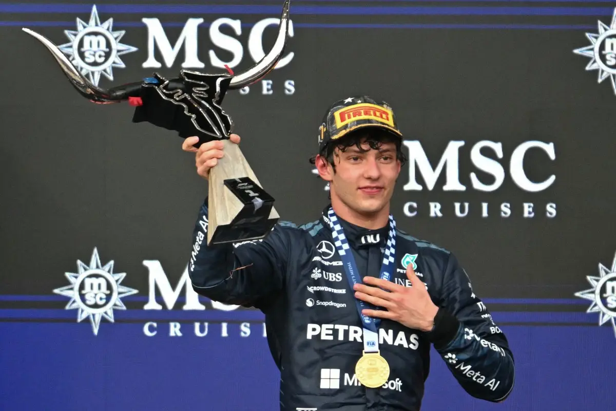 Formula 1: Mercedes' Kimi Antonelli one race and ninth spot finish away from title after US Grand Prix win
