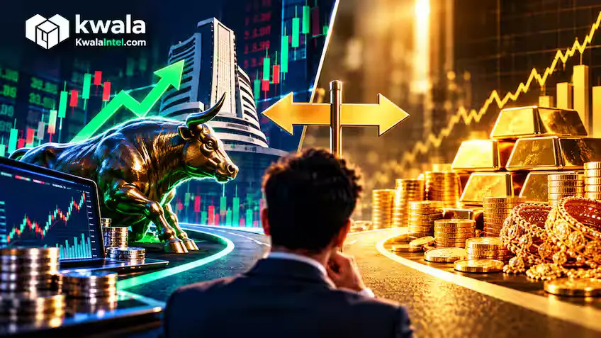 Equities or gold: How Kwala Intel approaches the investment dilemma