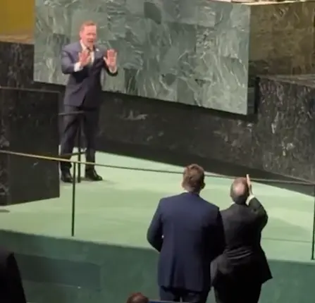 'This is America. Back up': Shouting match breaks out between US and Cuban officials at UN | WATCH