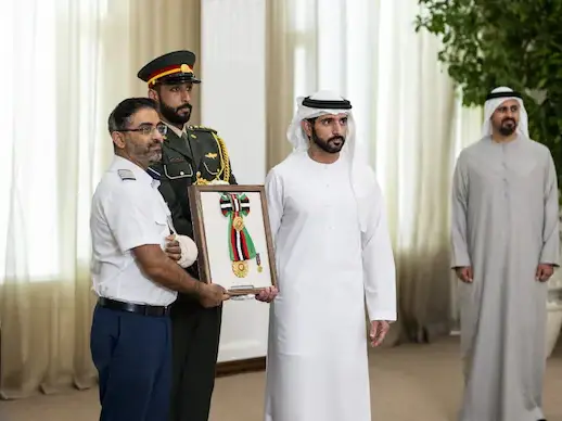 Indian pilot Smit Machchhar honoured by UAE for courage during Flydubai cockpit attack | VIDEO