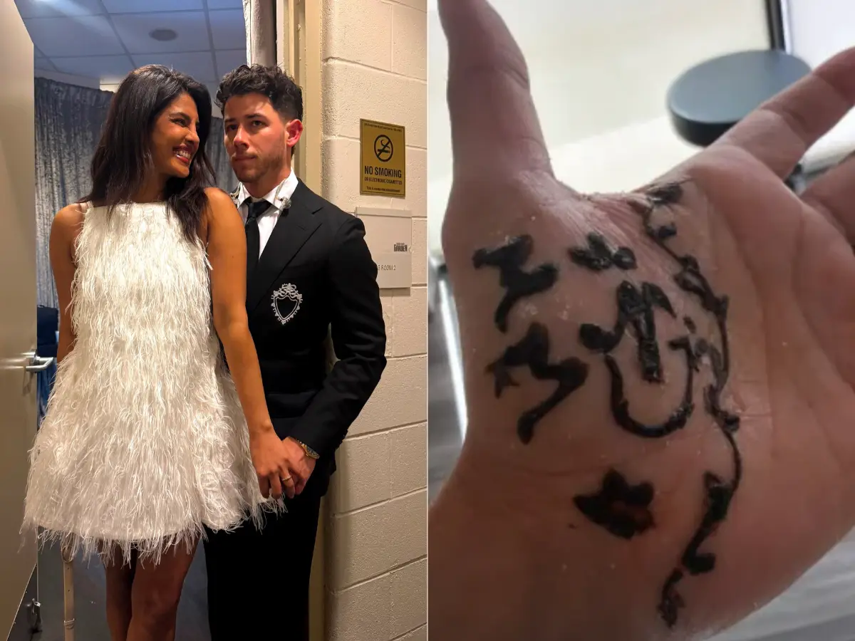 Priyanka Chopra celebrates Karva Chauth 2026 with Nick Jonas and daughter Malti, shares glimpse of her DIY henna design