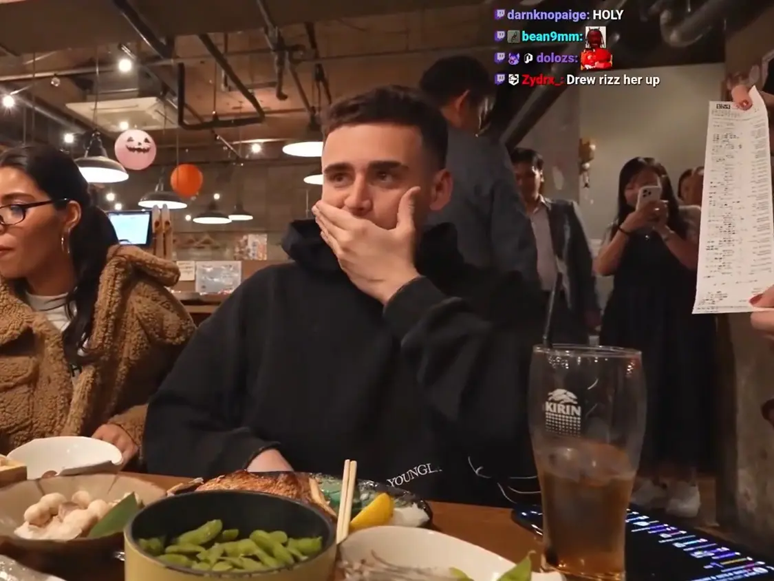 Watch: Fans pull off costly $12,000 QR code prank on US streamer during Japan trip
