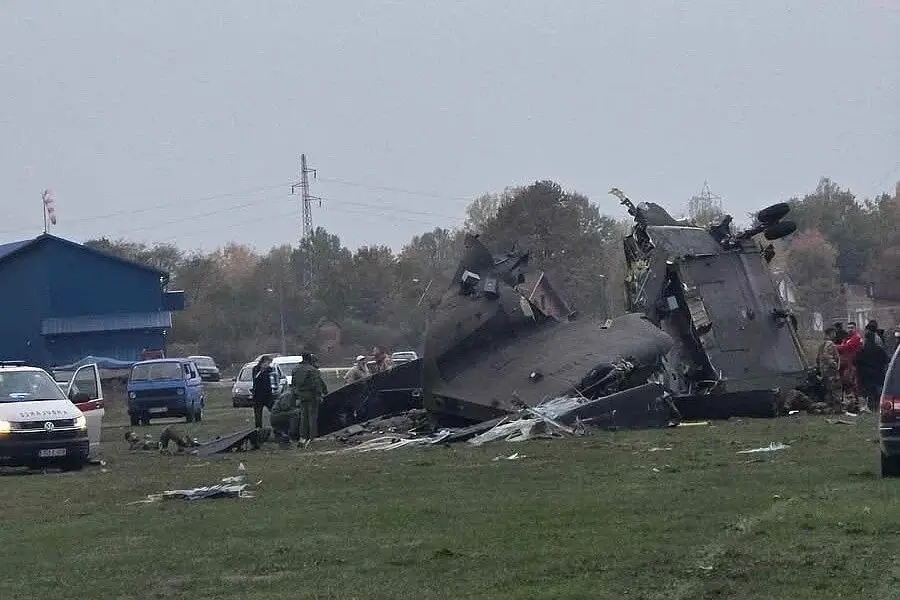 Four dead, several injured after EU peacekeeping helicopter crashes in Bosnia during routine training