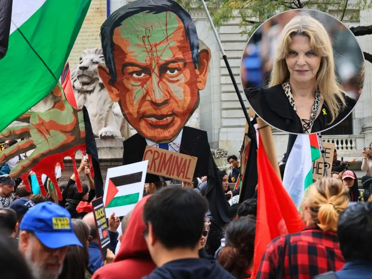 'Was that on air?': Israeli actress Chelli Goldenberg says she's 'no longer proud to be Israeli', realises interview is live | Watch video