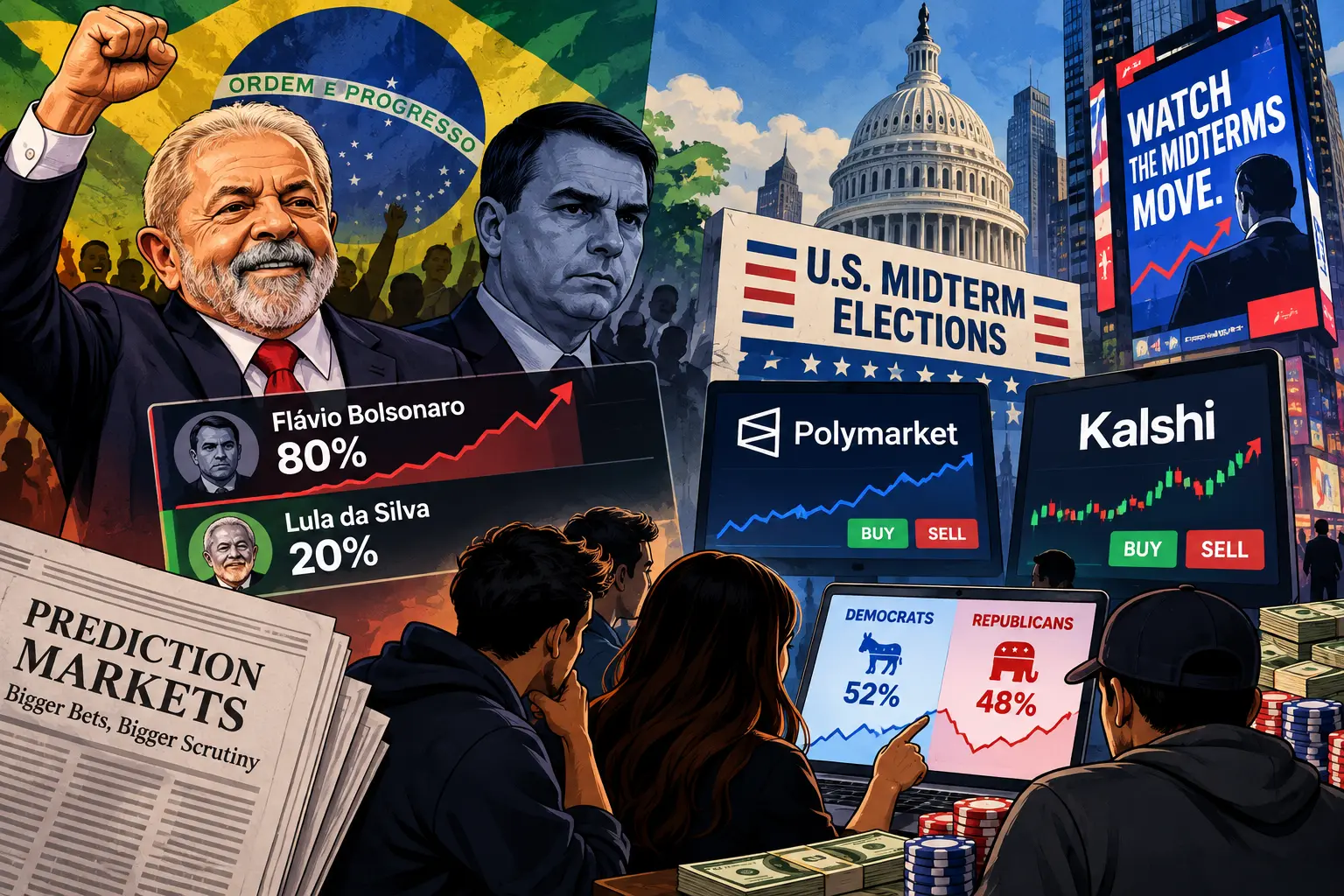 Prediction markets are betting big on the US midterms. But can they get it right?