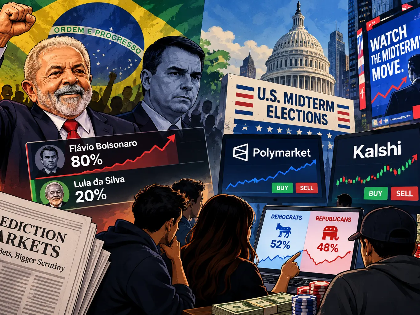 Prediction markets are betting big on the US midterms. But can they get it right?